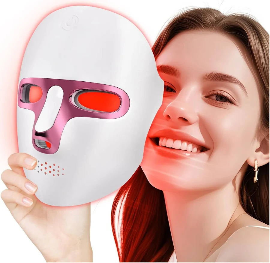 Máscara Facial LED de 7 Colores