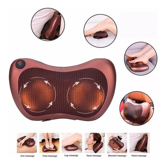 Cojín Masajeador, Vibrador, Espalda, Lumbar, Pies, Cuello